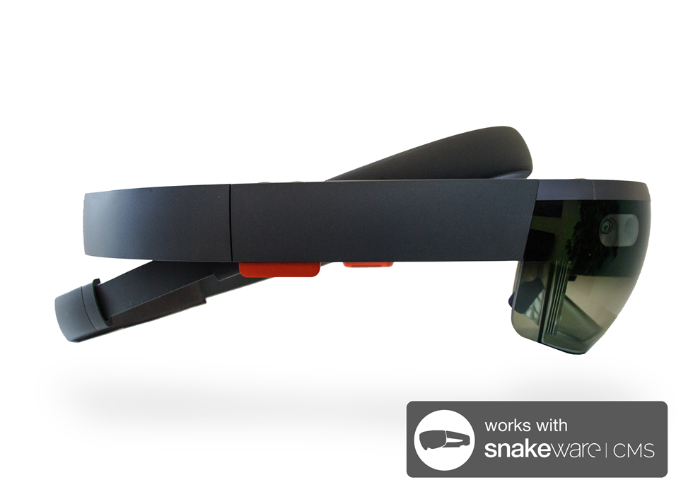 Het Snakeware CMS werkt met Microsoft HoloLens Het Snakeware CMS werkt met Microsoft HoloLens