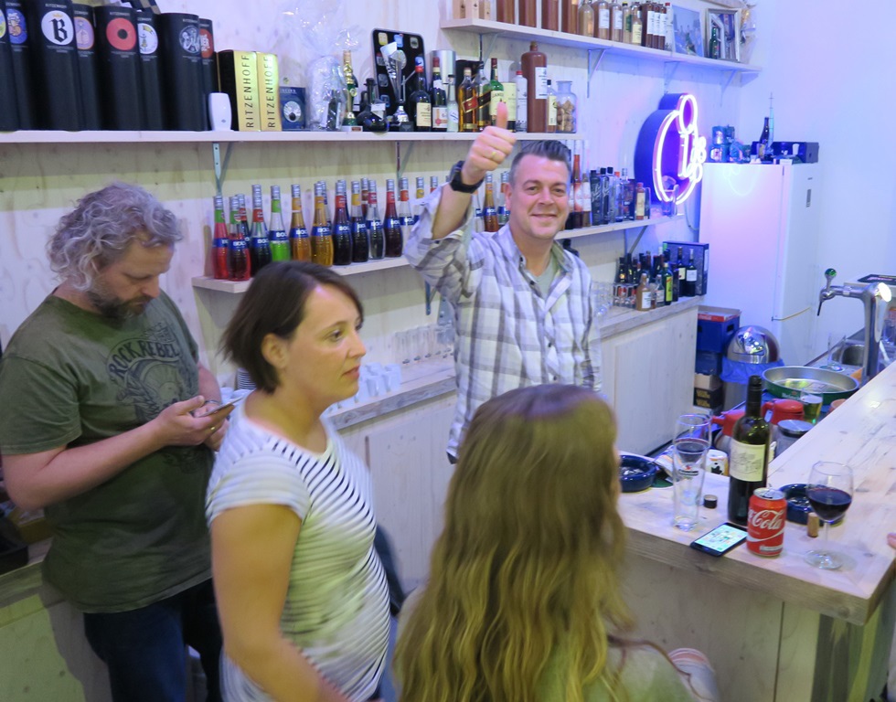 Rolf Boekelman heeft het reuze naar zijn zin