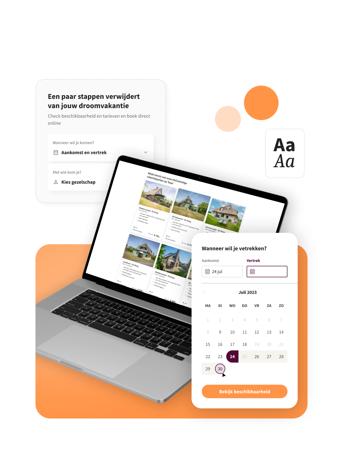 Onderscheid jezelf met een *unieke* zoek & boek website
