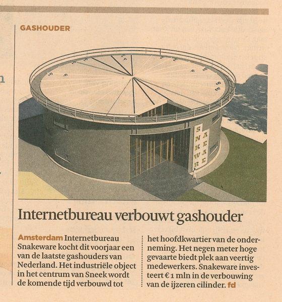 Snakeware Gashouder Sneek