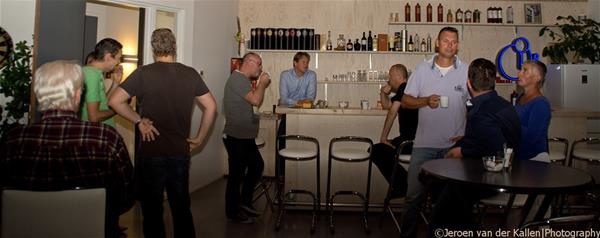 Het was de hele middag gezellig in het Snakeware Café