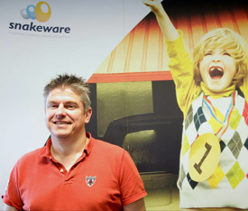 Sander Zijlstra start bij Snakeware