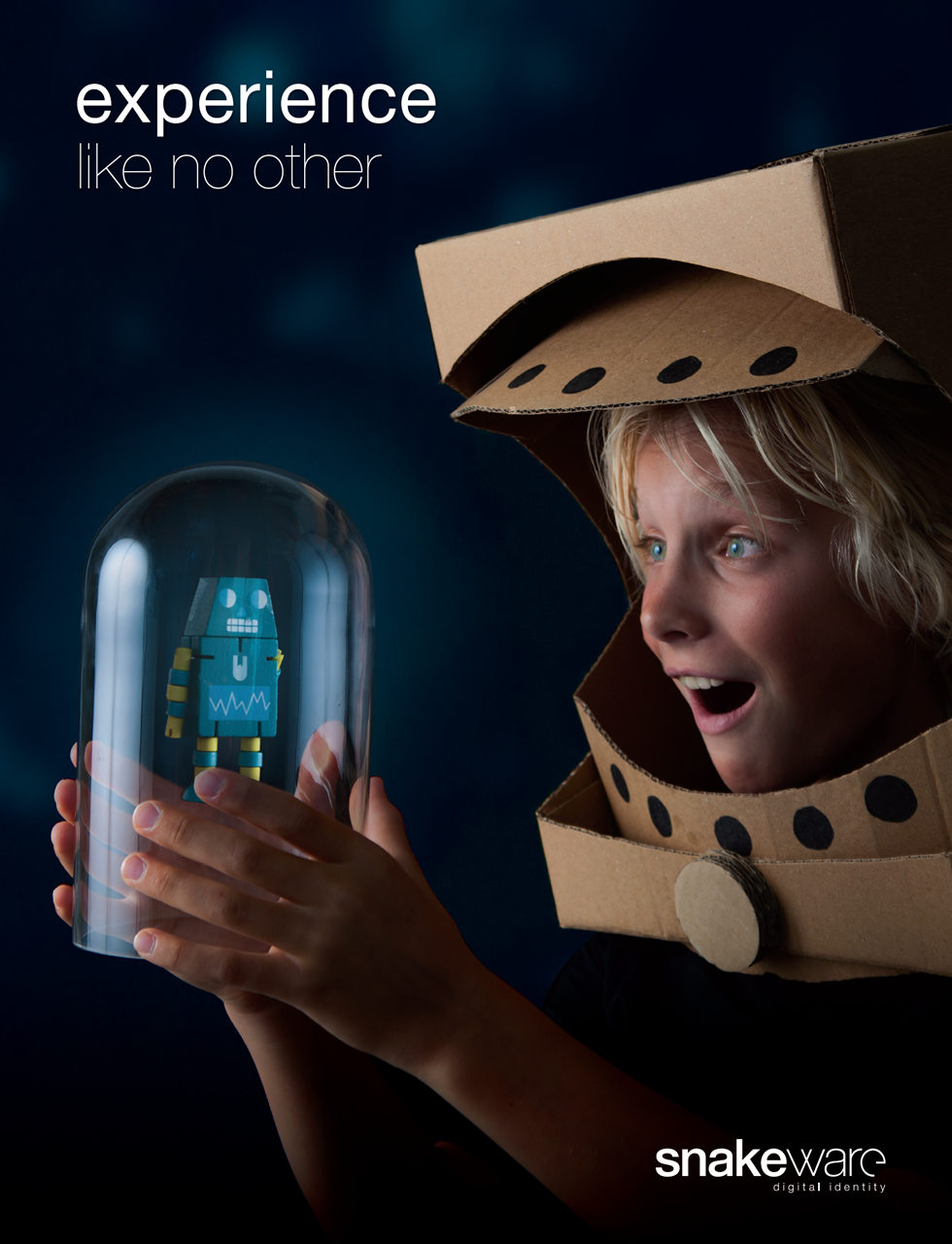 Nieuw campagnebeeld met Sneeker Jort Frankena voor Snakeware Experience Like no other