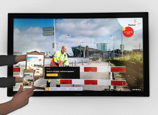 Snakeware websites geven ook op 4k scherm full screen hoge resolutie beeld