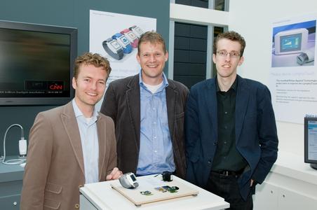 Directie Snakeware bij Beeldhorloge op Meet and Match Apptech