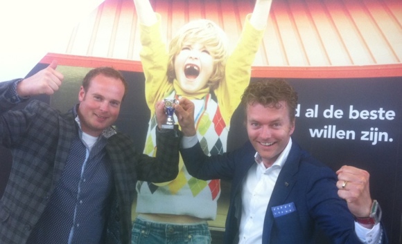 Ewoud Faber en Ate van der Meer op Marcom12